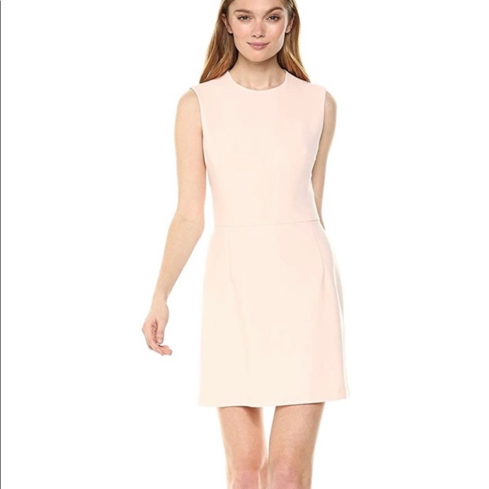 French Connection Pink Shift Dress